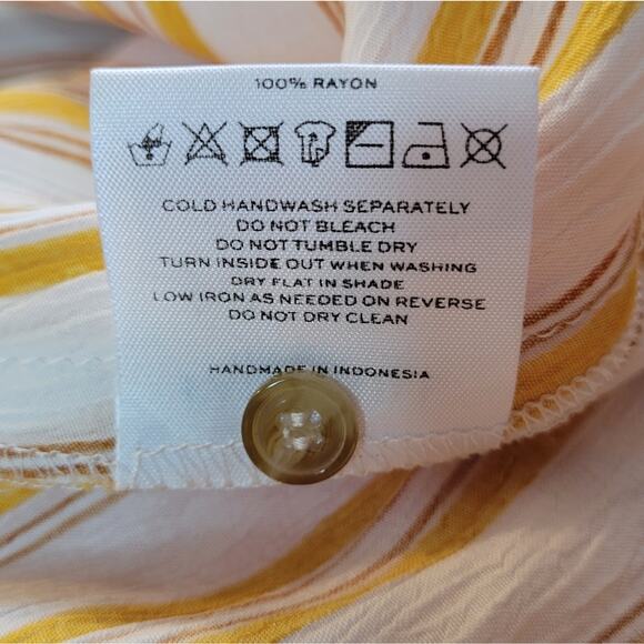 FAITHFULL THE BRAND Claudia Striped Midi Dress - Picture 5 of 5